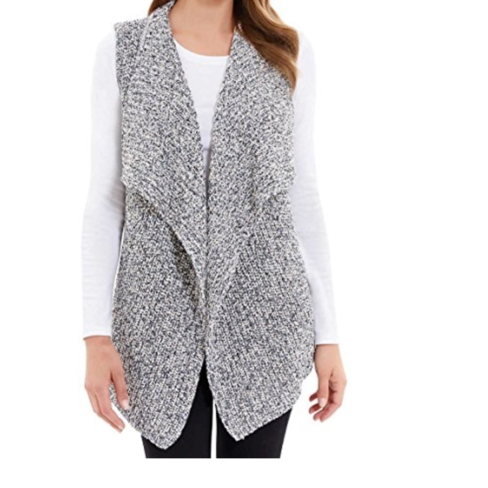 Jones New York Sweater Vest, Indigo Combo